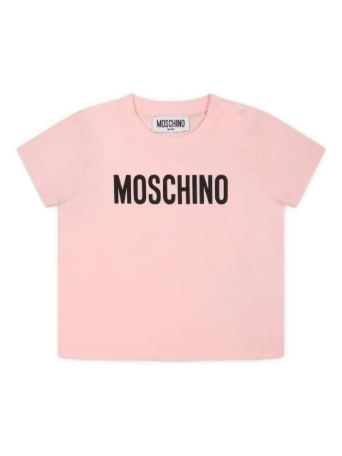 Moschino Kids logo-print T-shirt