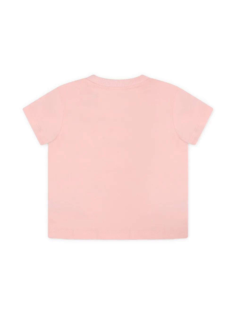 Moschino Kids logo-print T-shirt - Roze