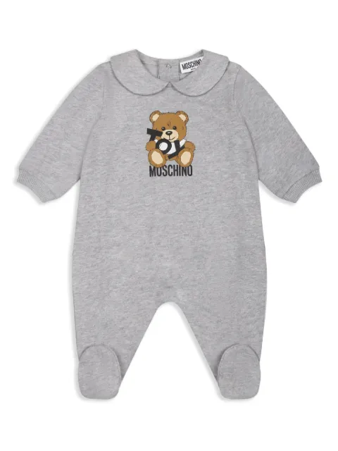 Moschino Kids cotton babygrow