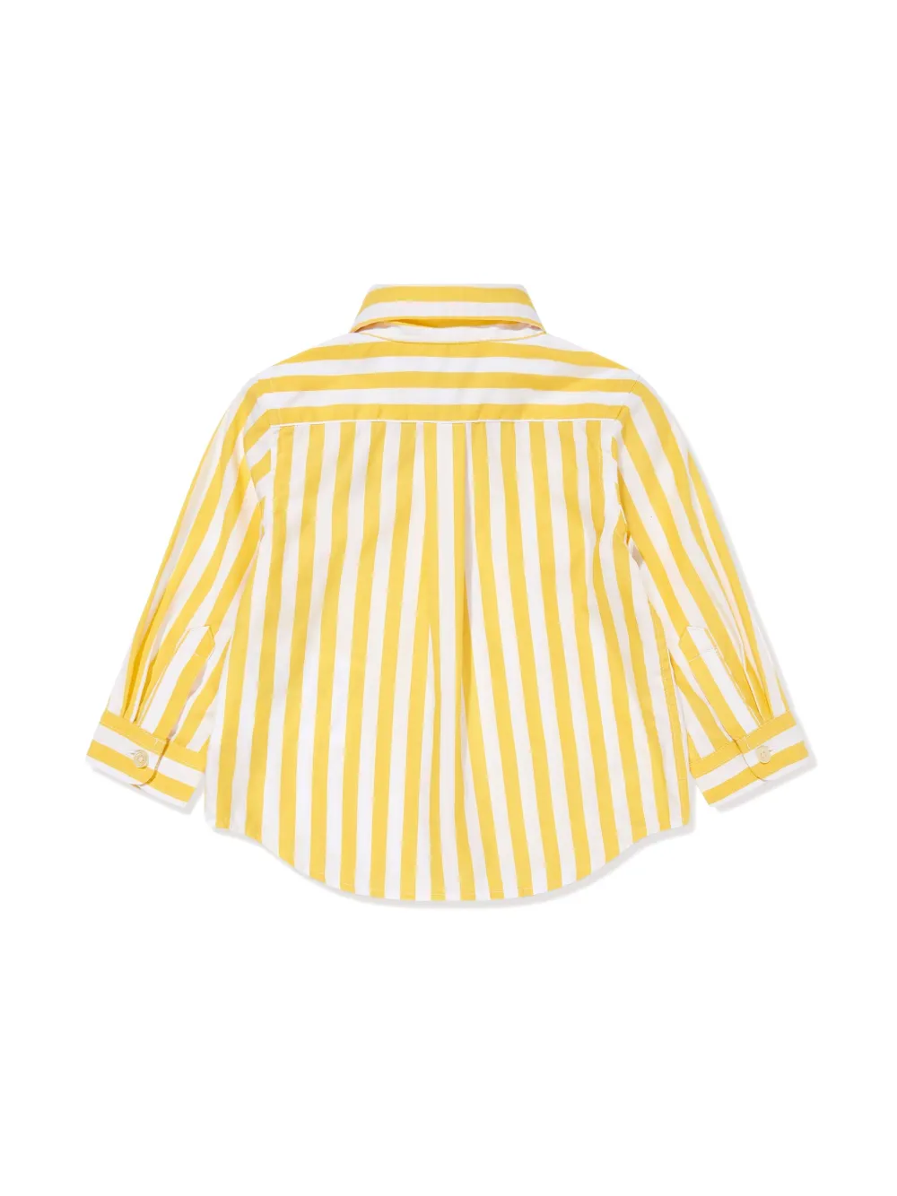 POLO RALPH LAUREN KIDS striped shirt - Geel