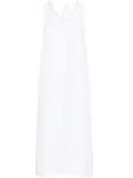 Peserico linen midi dress - White