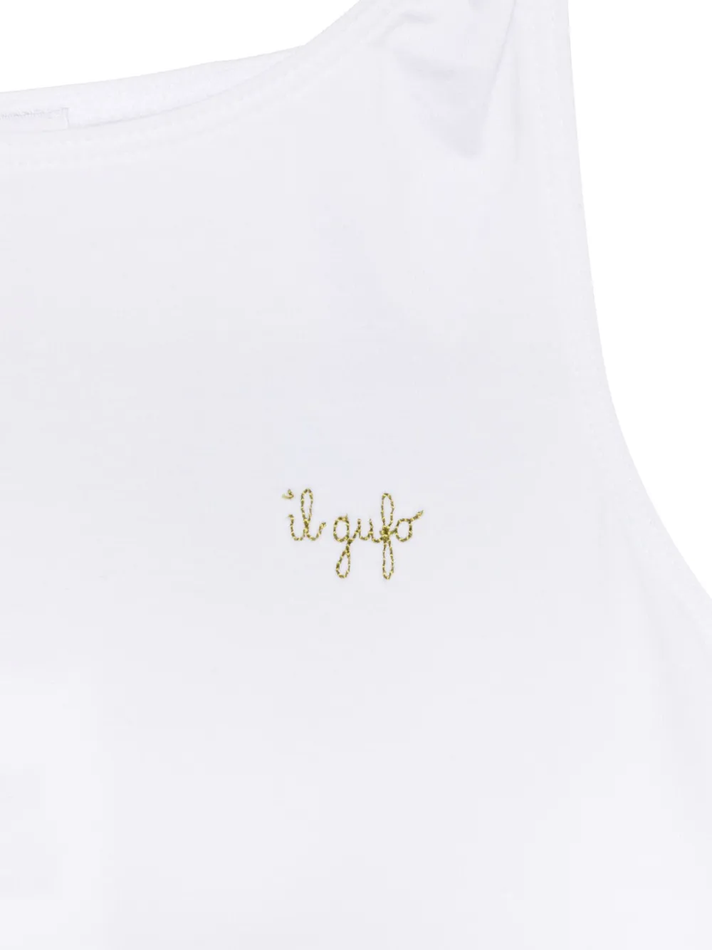 Il Gufo Top en shorts met bloemenprint Wit