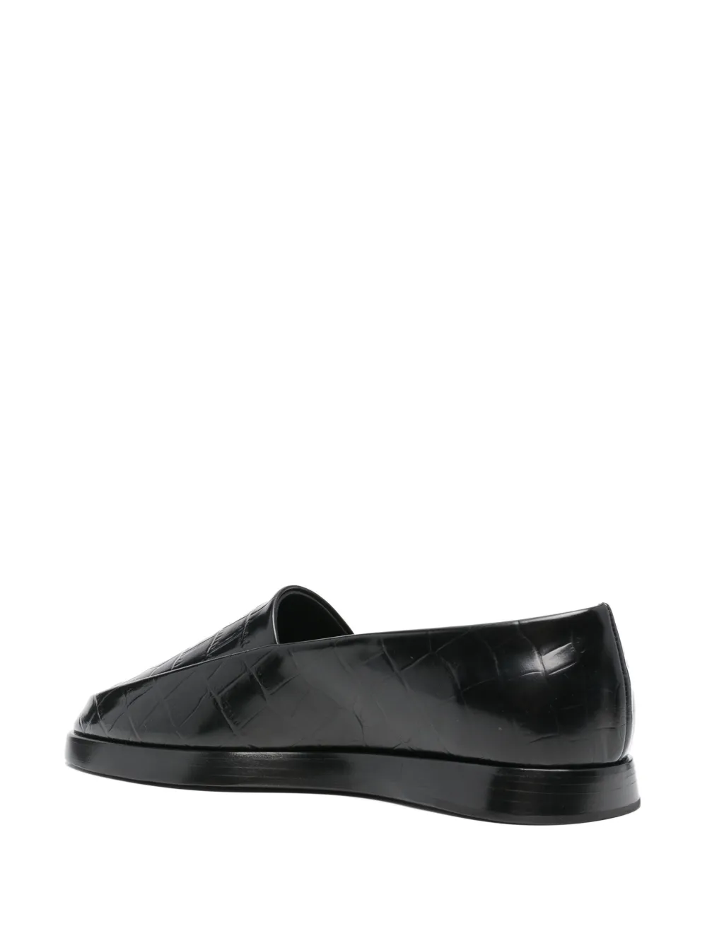 Fear Of God crocodile-embossed loafers Black