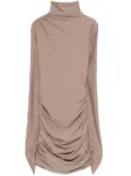 THE ANDAMANE Oleandra mini dress - Brown