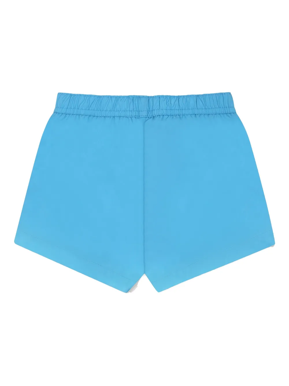 Moschino Teddy-logo-print Swim Shorts In Blue