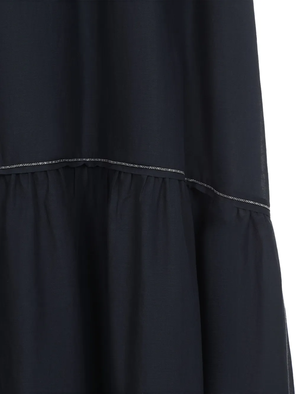 Peserico Katoenen maxi-jurk Blauw