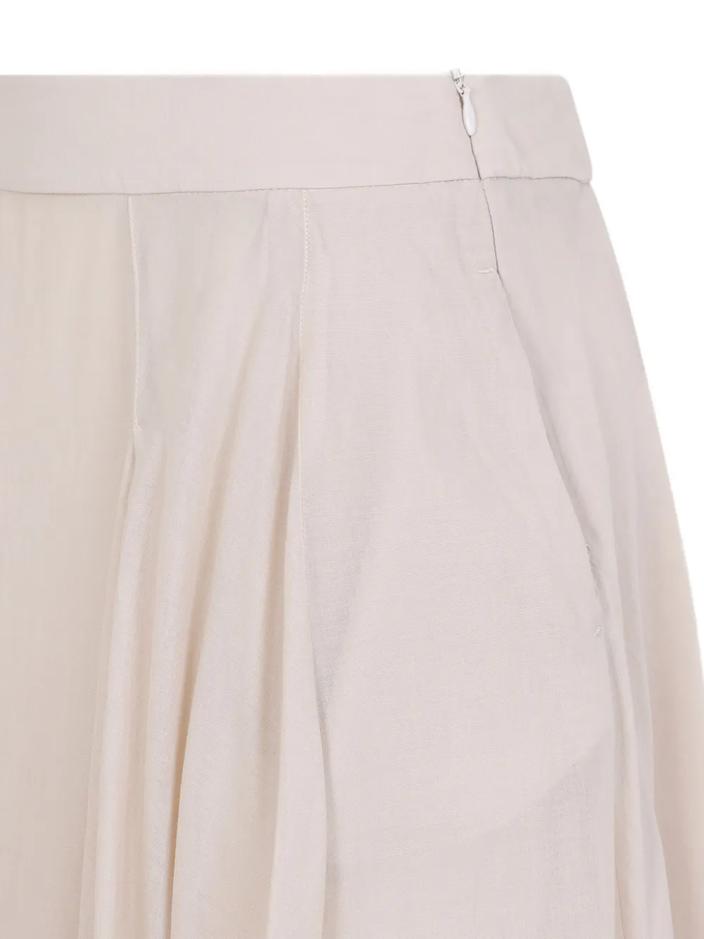 Peserico Flared maxi-rok Beige
