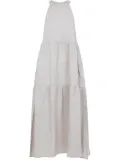 Peserico linen maxi dress - Neutrals