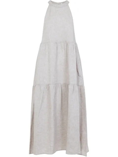 Peserico linen maxi dress