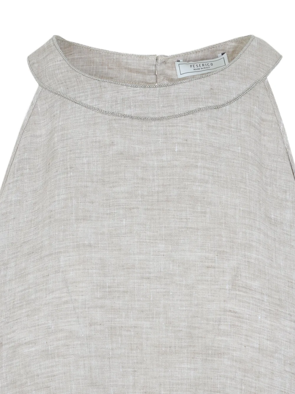 Peserico Linnen maxi-jurk Beige