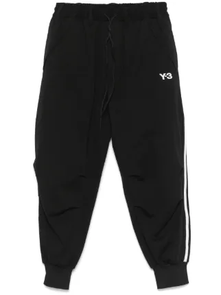 Y-3 スリーストライプス　サルエルパンツ Y-3 黒 サルエルパンツ 黒 白 Y-3 スリーストライプスクレイジー