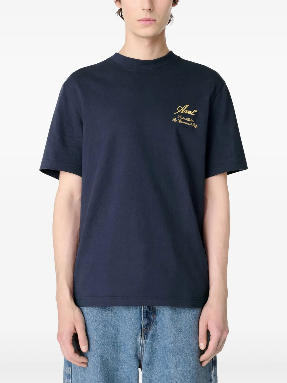Axel Arigato Atelier T-shirt Blauw