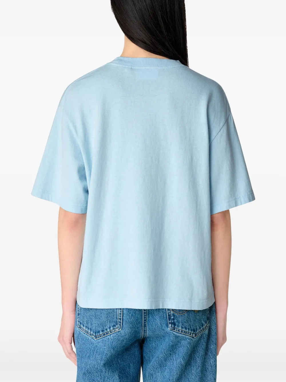 Axel Arigato Distort T-shirt Blauw