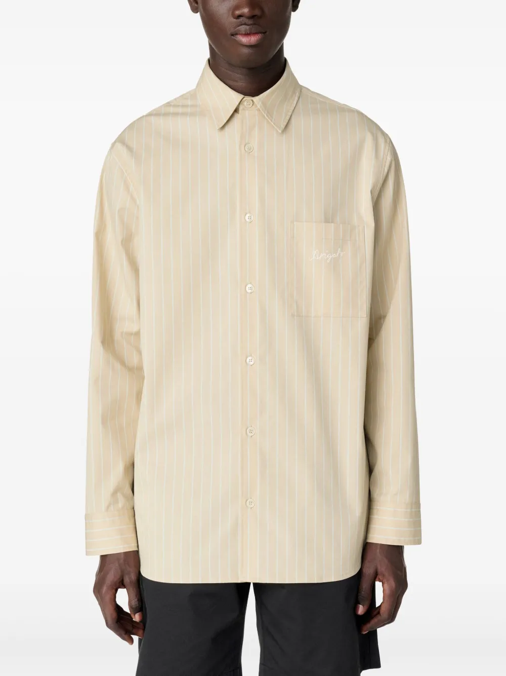 Axel Arigato Lou overhemd - Beige