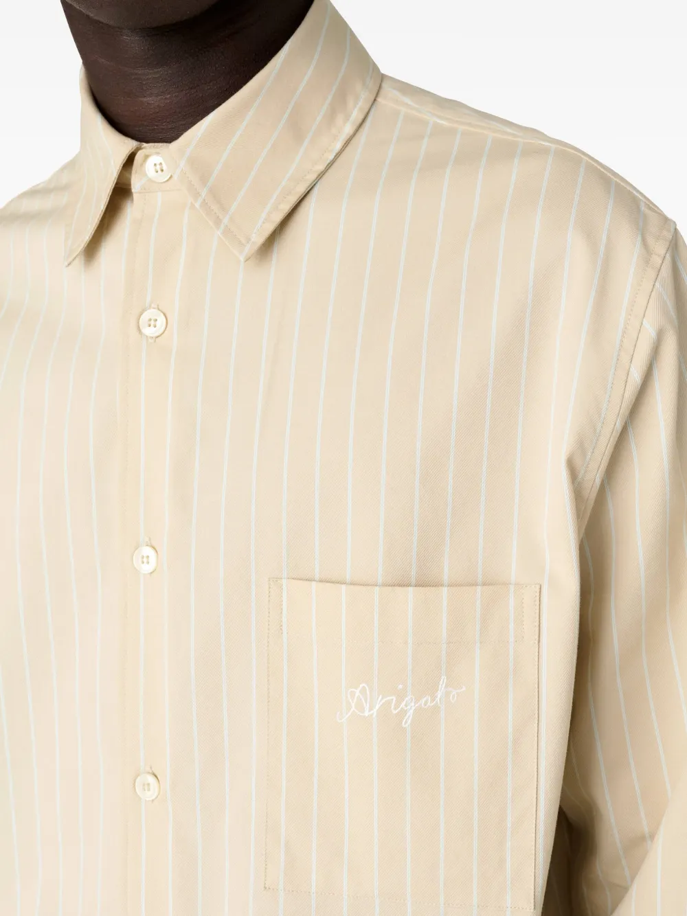 Axel Arigato Lou overhemd Beige