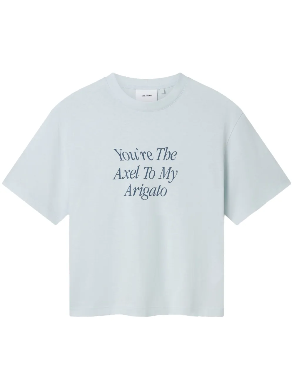 Axel Arigato My Axel Tシャツ - ブルー Axel Arigato My Axel Tシャツ - ブルー