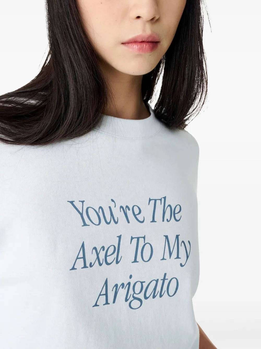 Axel Arigato My Axel T-shirt Blauw