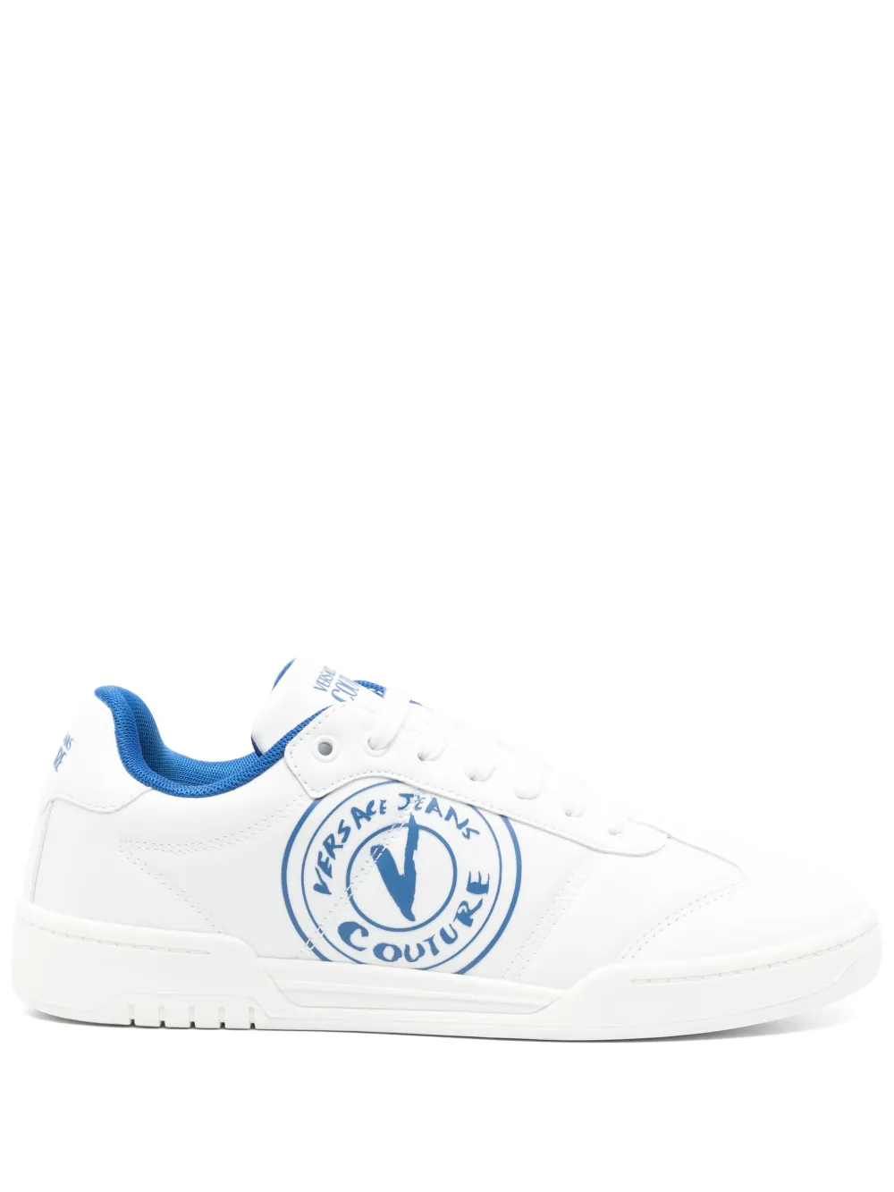 Versace Jeans Couture V-Emblem Court 88 sneakers Wit