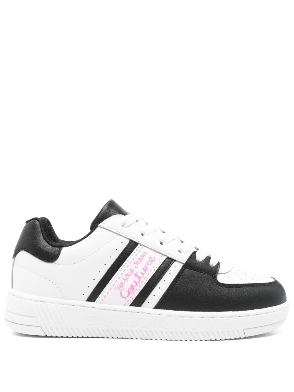 Versace Jeans Couture Sneakers met logoprint Wit