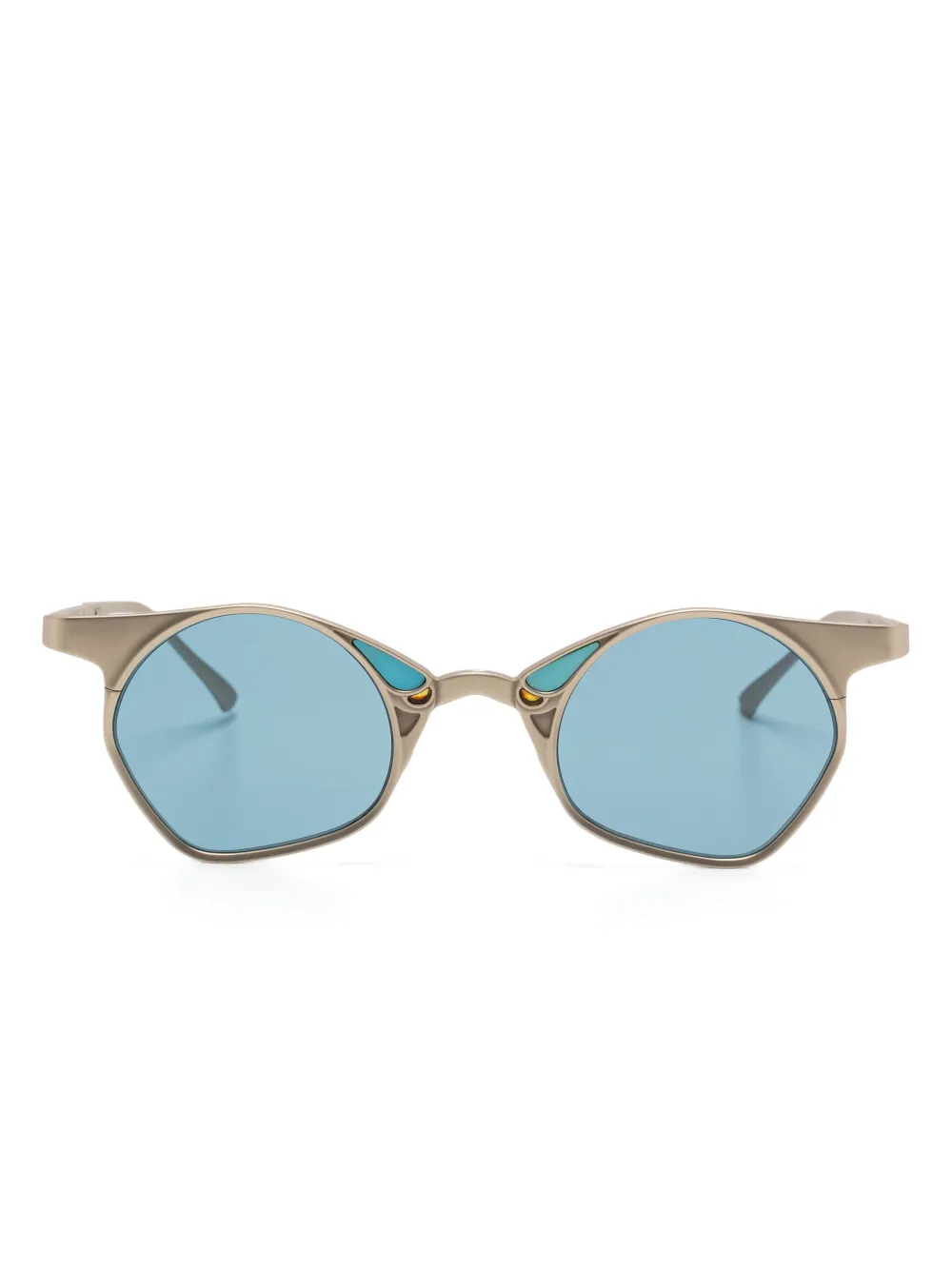 Rigards irregular-frame sunglasses | Gold | Image 1