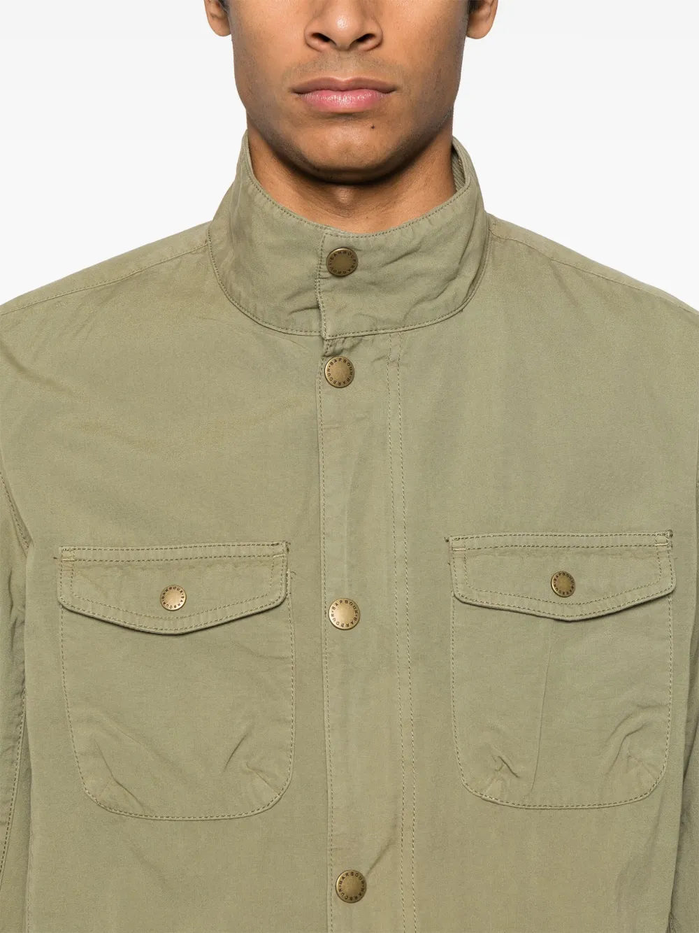 Shop Barbour Ogston Jacket In Grün
