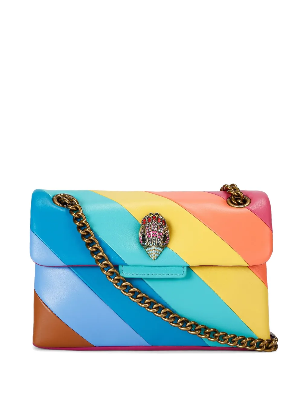 Kurt Geiger London شنطة كتف 'كينسينغتون' صغيرة | أزرق | Image 1