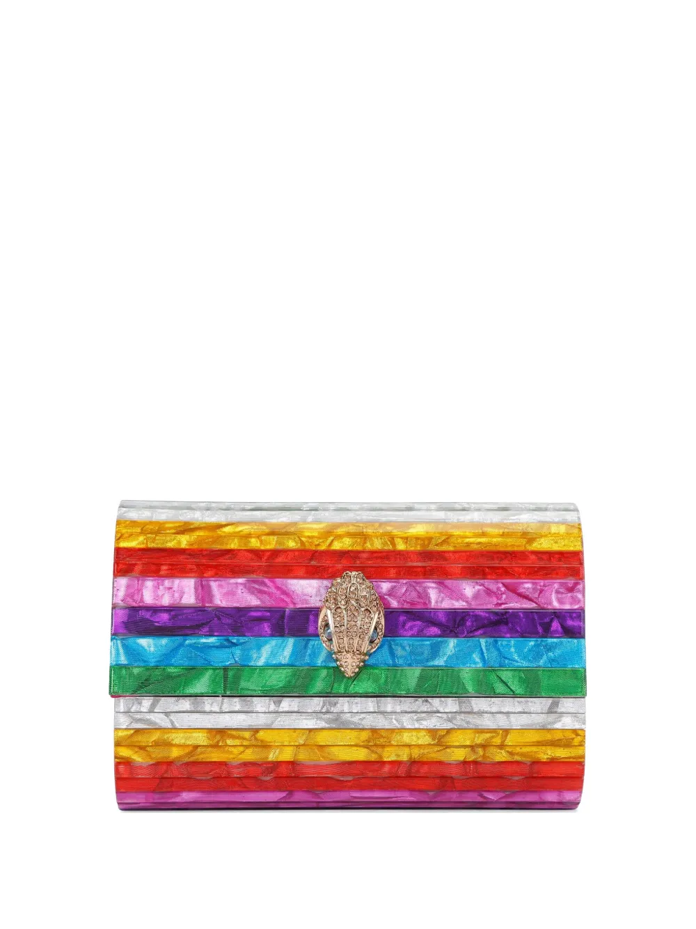 Kurt Geiger London Party Eagle クラッチバッグ - ブルー Kurt Geiger London Party Eagle クラッチバッグ - ブルー