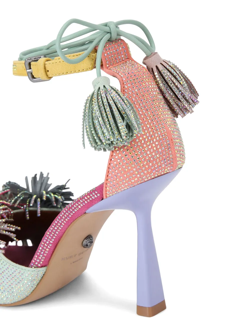 Kurt Geiger London 70 mm Pom sandalen Roze