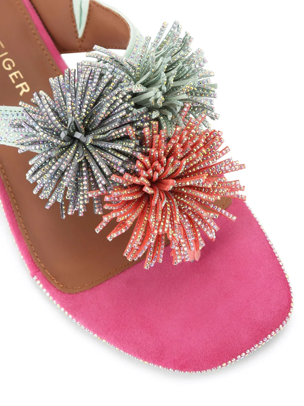 Kurt Geiger London Pom sandals Pink