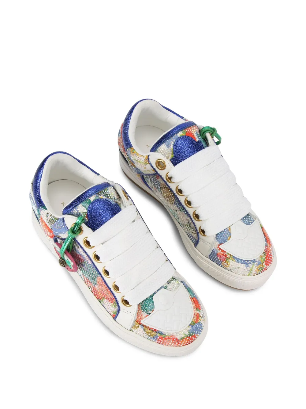 Kurt Geiger London Southbank Tag sneakers Blauw