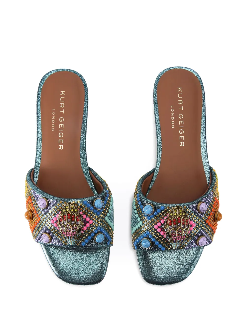 Kurt Geiger London Kensington slippers Blauw