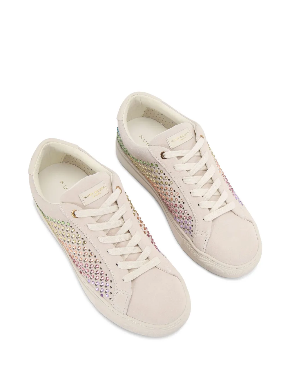 Kurt Geiger London Laney Crystal sneakers - Wit