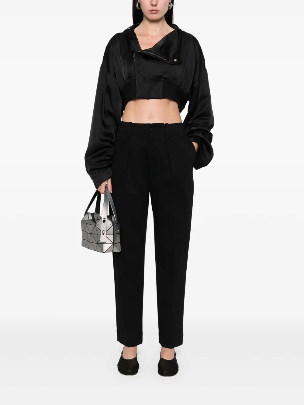 Issey Miyake Simple Ensamble broek Zwart