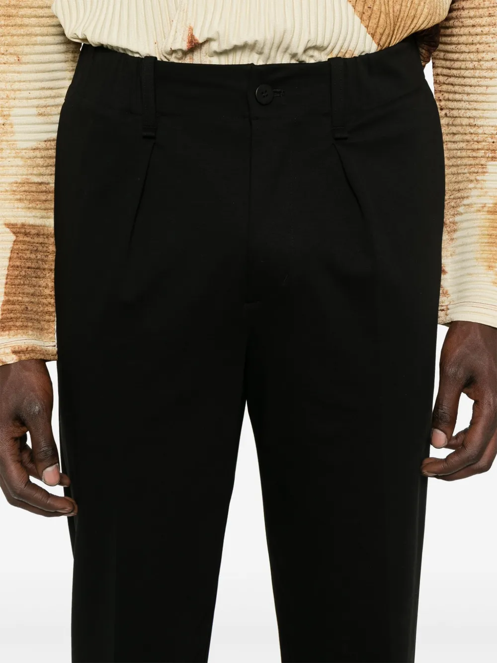 Issey Miyake Simple Ensamble broek Zwart