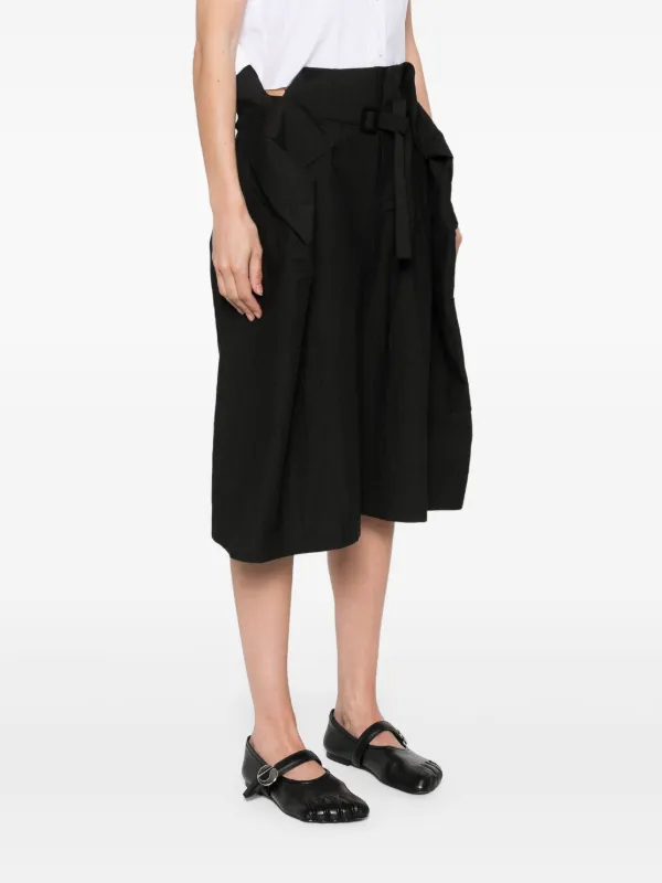 Issey Miyake Fold To Form ショートパンツ | ブラック | FARFETCH JP