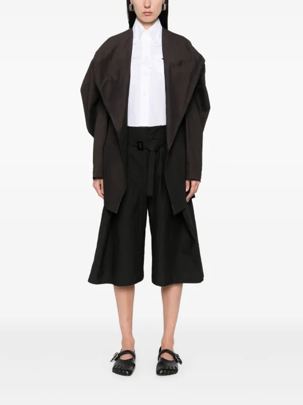 Issey Miyake Fold To Form ショートパンツ | ブラック | FARFETCH JP