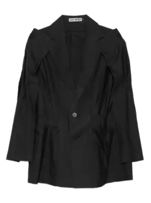 Comme Des Garçons ラッフルディテール ジャケット | ブルー | FARFETCH JP
