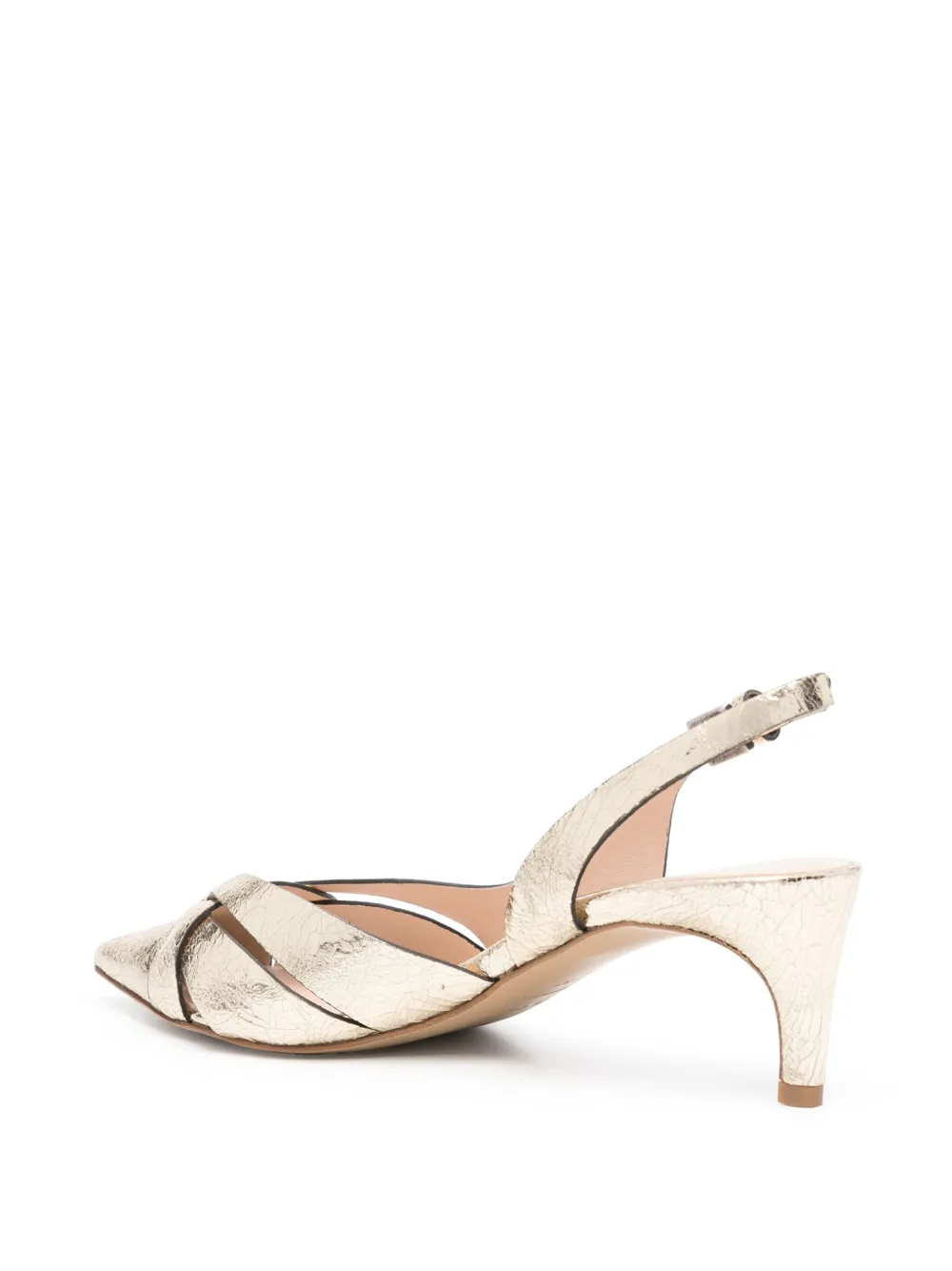 Del Carlo 50 mm Paris pumps Goud