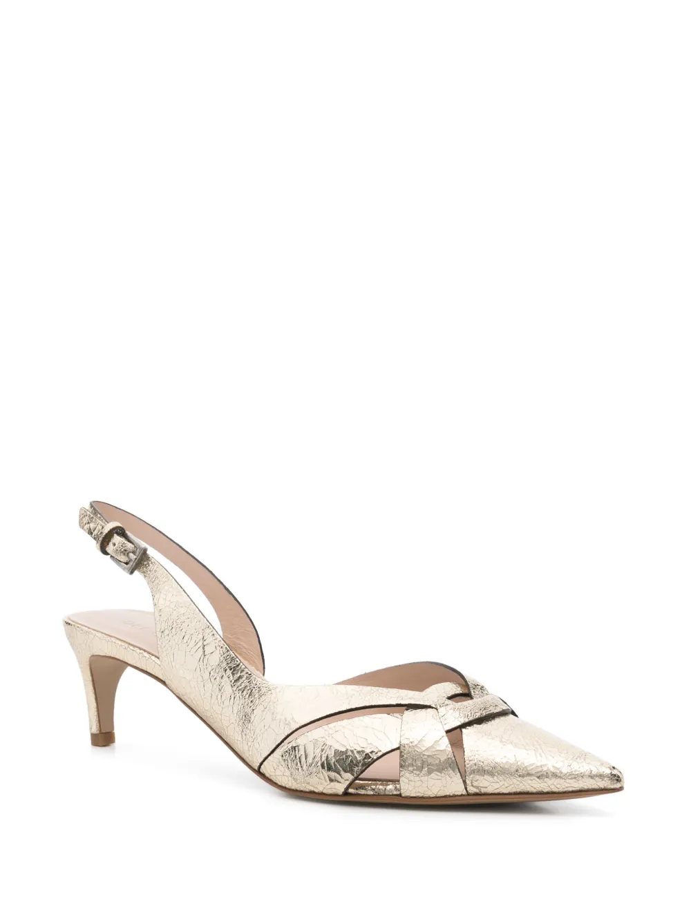 Del Carlo 50 mm Paris pumps - Goud