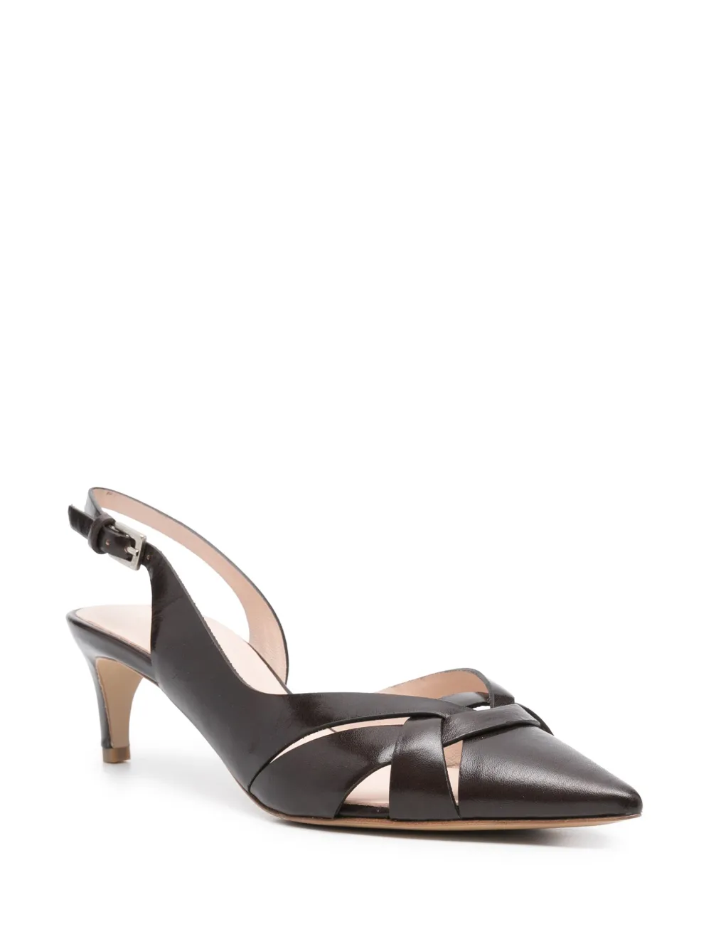 Del Carlo 50mm Paris pumps - Bruin