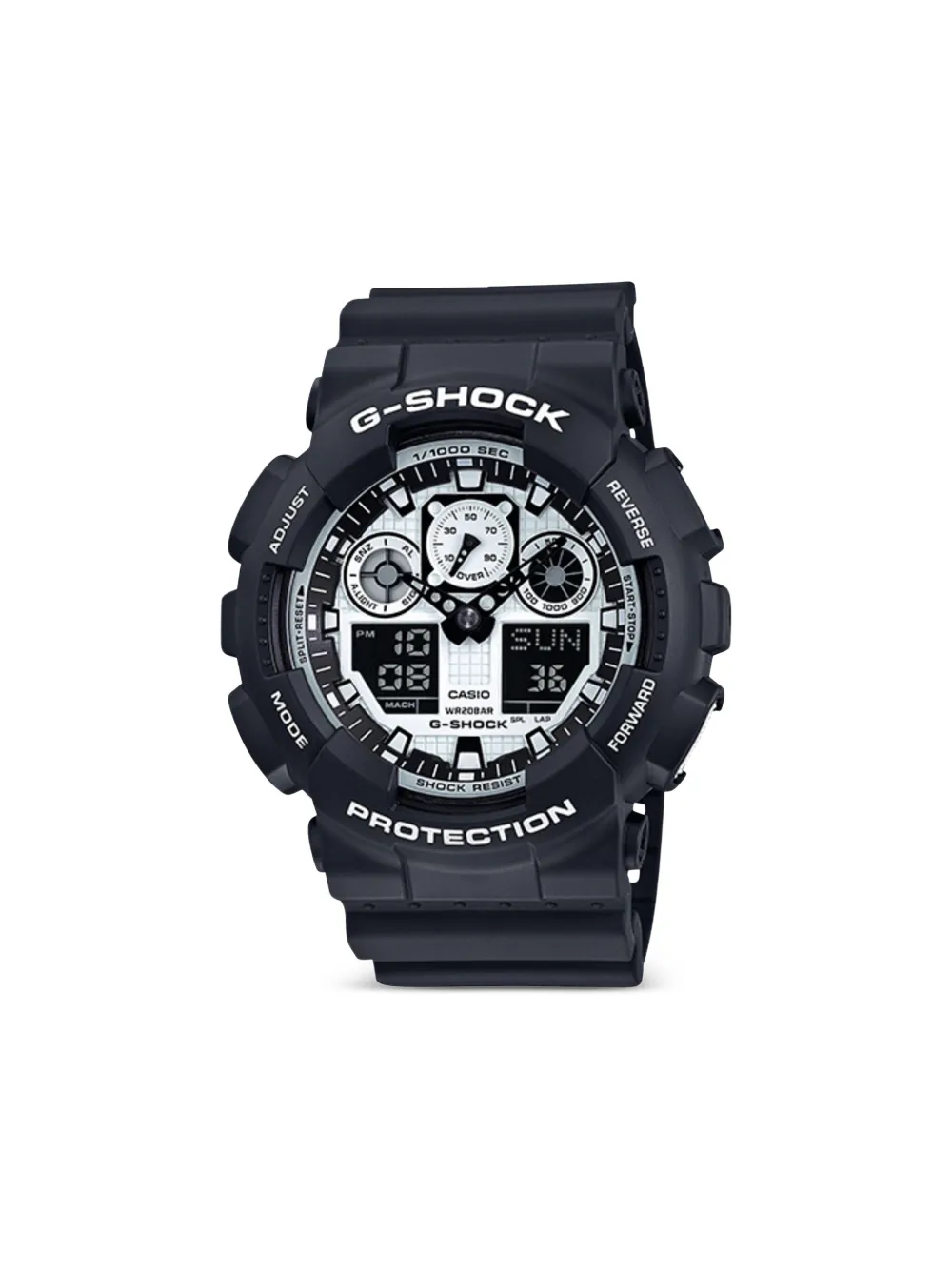 Casio GA100BW-1A 55mm | White | Image 1