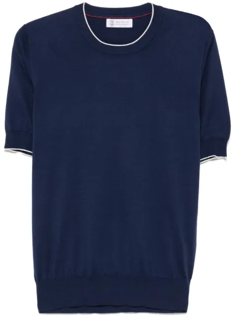 Brunello Cucinelli fine-knit T-shirt