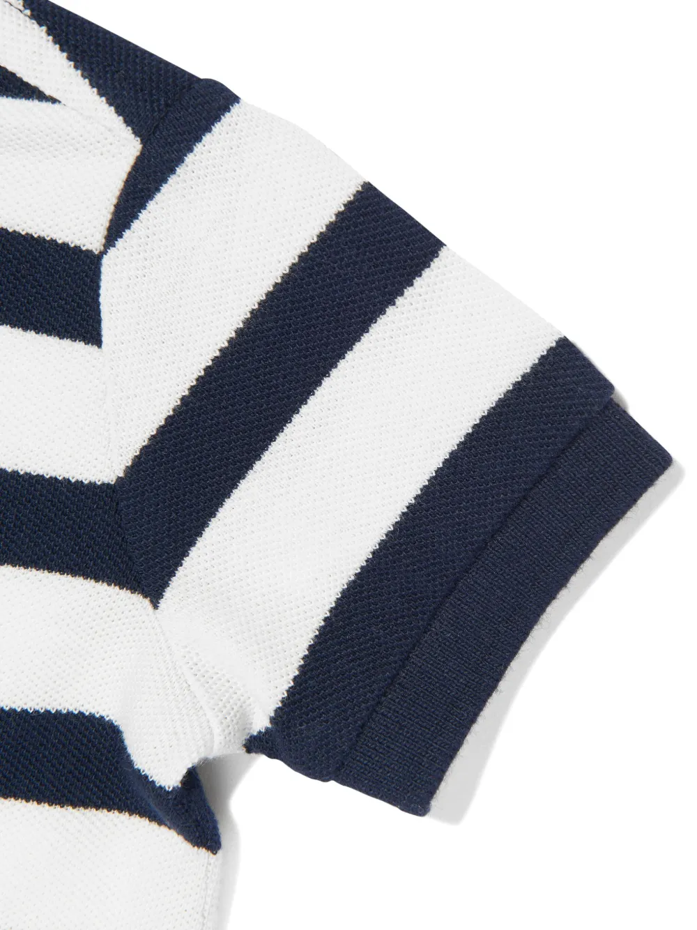 POLO RALPH LAUREN KIDS Gestreept poloshirt Blauw