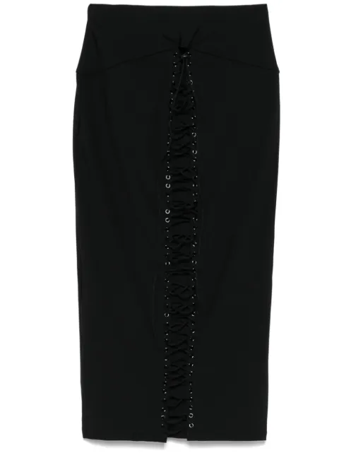 Maison Close pencil midi skirt