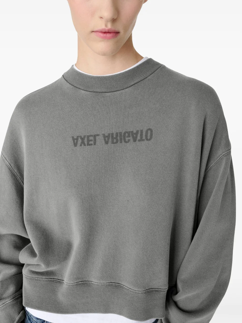 Axel Arigato Distort sweater Grijs