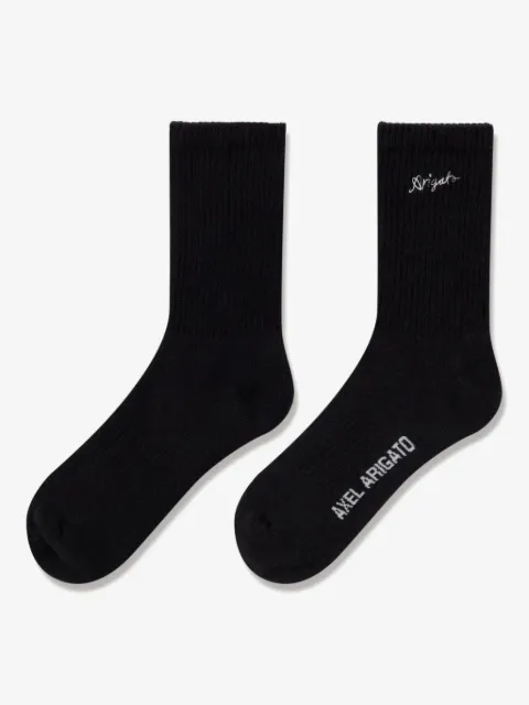 Axel Arigato logo-embroidered socks 