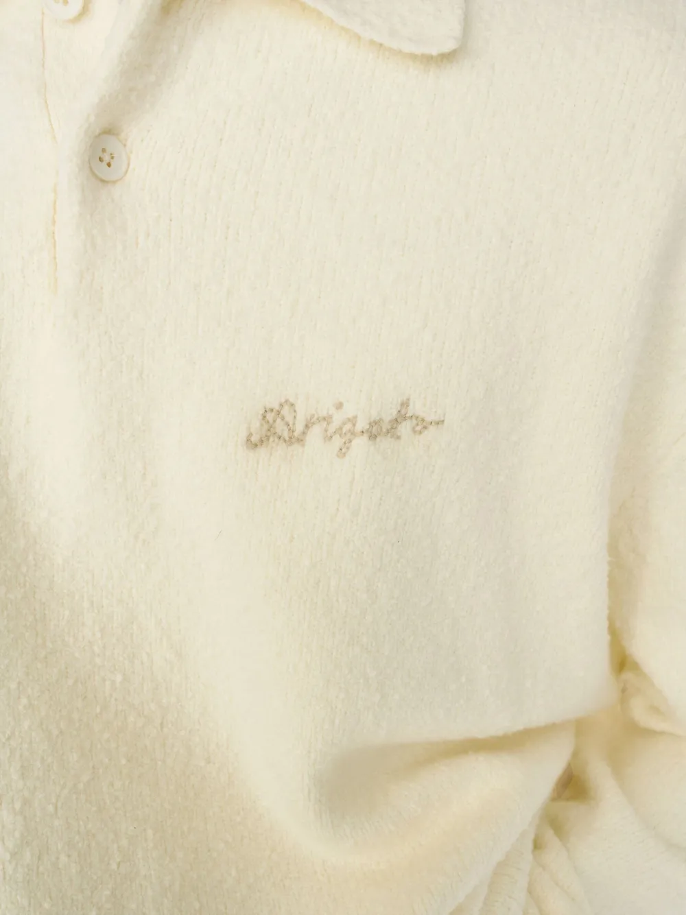 Axel Arigato Poloshirt met geborduurd logo Beige