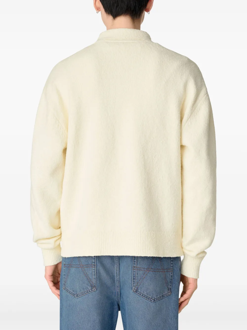 Axel Arigato Poloshirt met geborduurd logo Beige