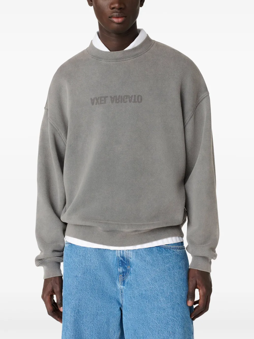 Axel Arigato Distort sweater Grijs