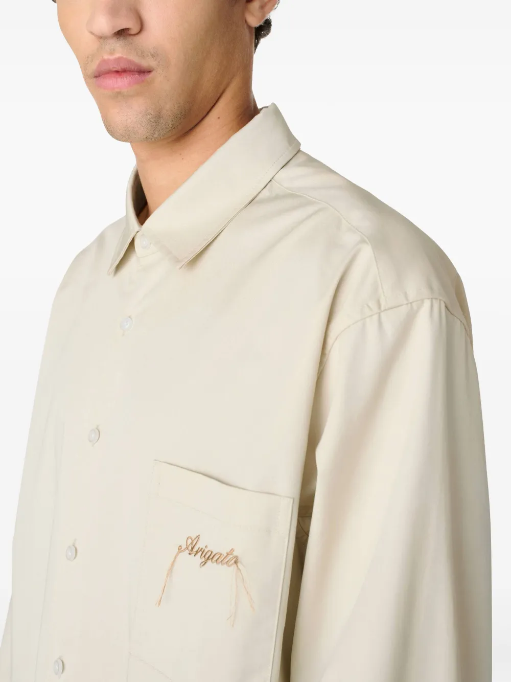 Axel Arigato Ray overhemd Beige